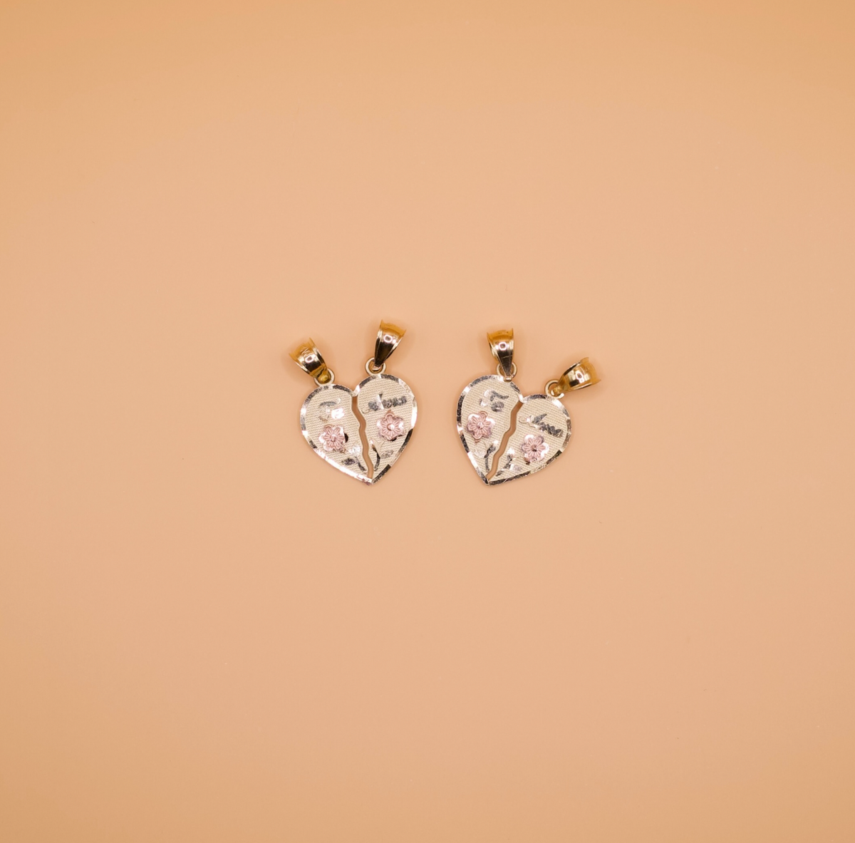 Te Amo Breakable Heart Pendant