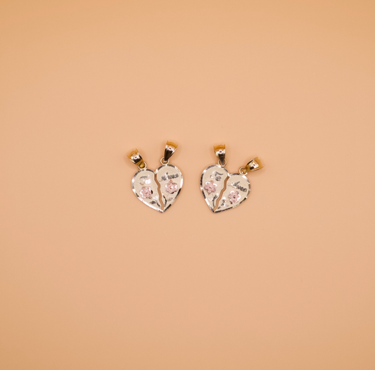 Te Amo Breakable Heart Pendant