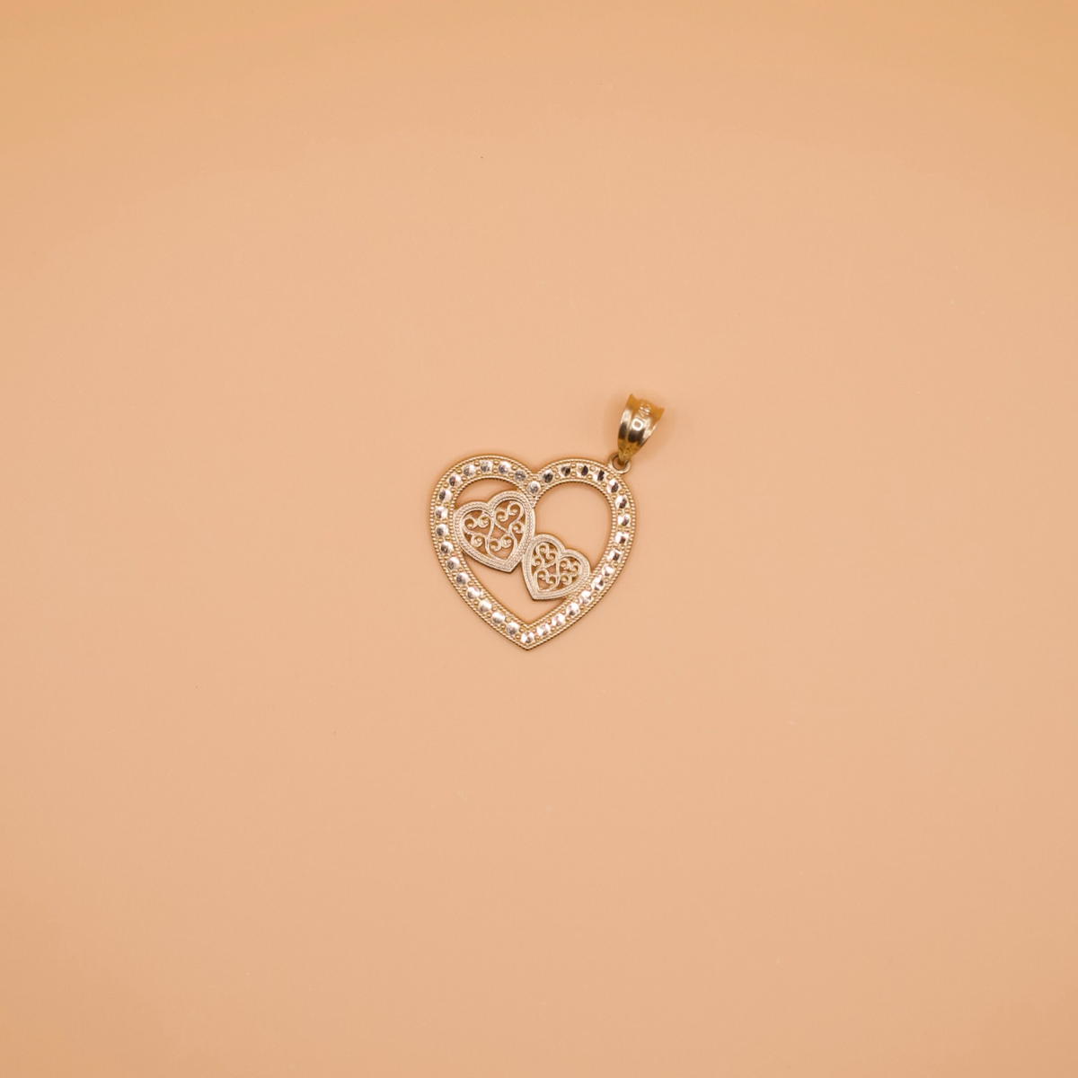 Gated Hearts Charm